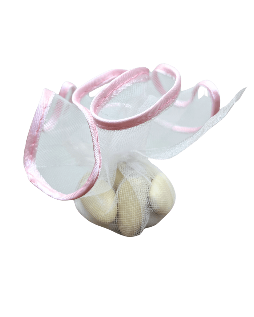 TULLE BORDURE ROSE PALE